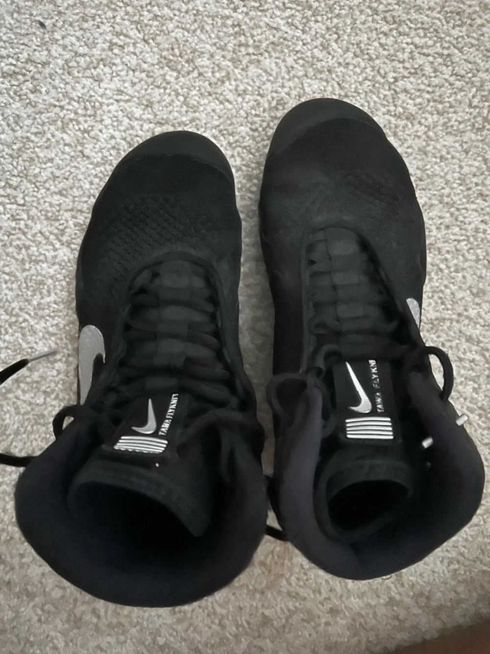 Nike Black Knit Slip-On Sneakers - Picture 3 of 4